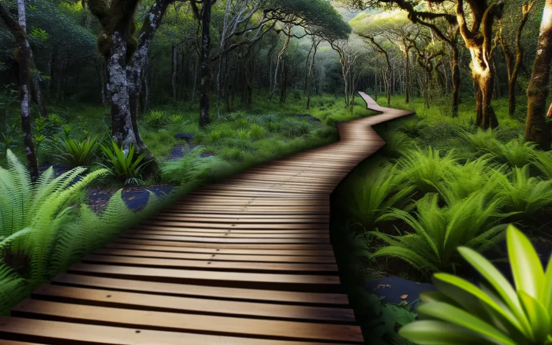 An image illustrating Mastering Photography Leading Lines for Breathtaking Shots