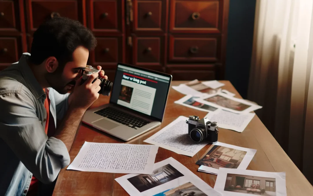An image illustrating How to Create a Photography Blog